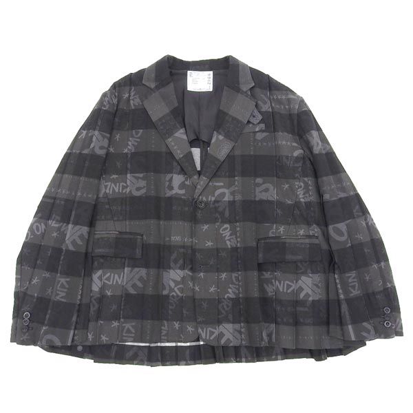 ◇未使用◇ サカイ sacai ×Eric Haze コットン100% 長袖 プリーツ