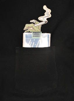 zombieポケット付きTシャツ
