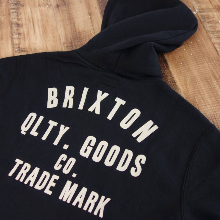 BRIXTON ブリクストン ジップアップパーカー メンズ WOODBURN FLEECE