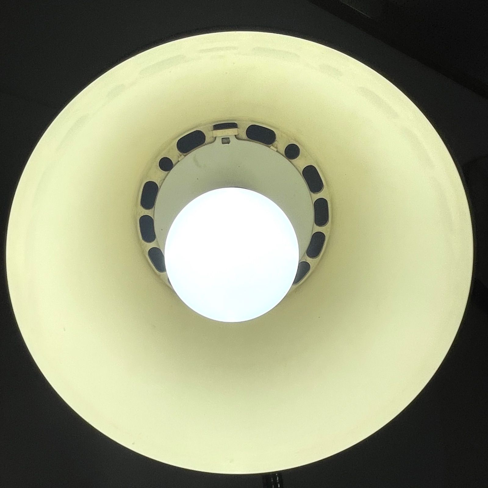 M0929B 昭和レトロ National デスクライト LB-618-B ブルー ボタン式
