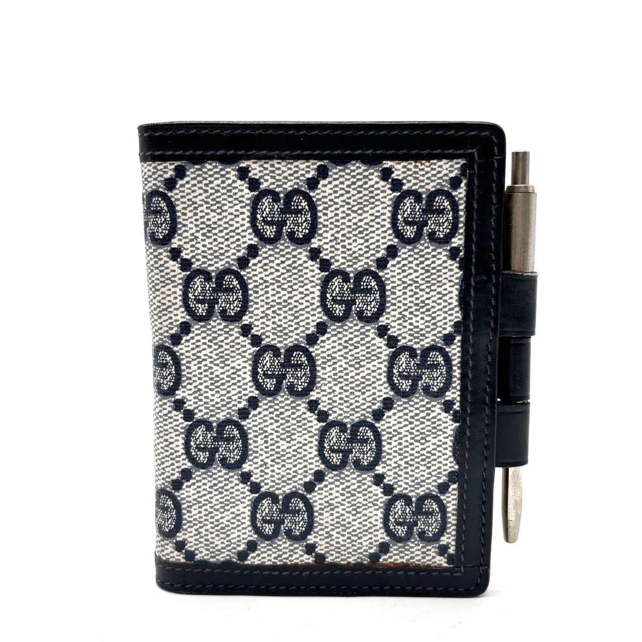 ✨良品✨ OLD GUCCI オールドグッチ 手帳ケース ペン付き GG
