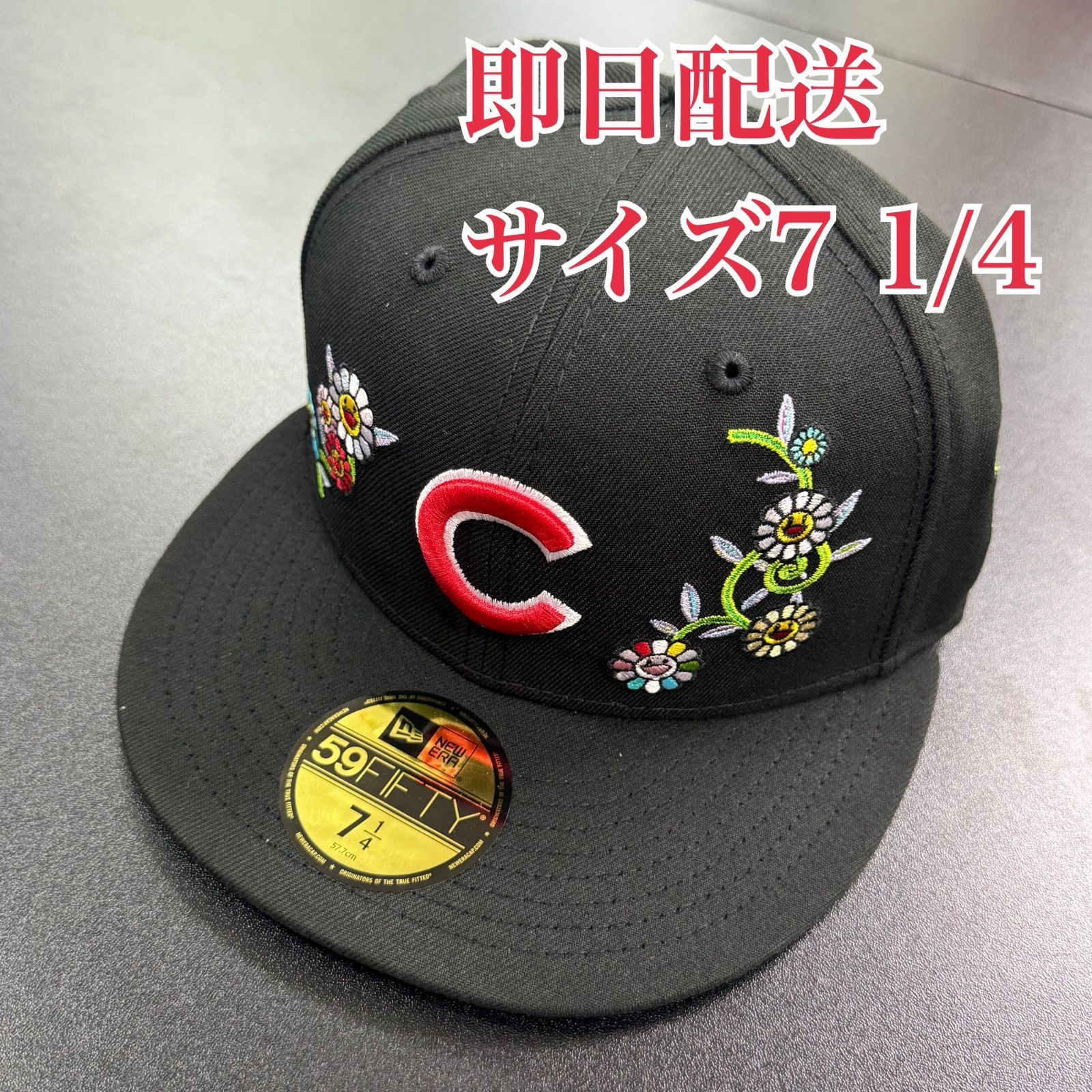 NEW ERA 村上隆 MLB TOKYO SERIES 59Fifty Cubs Fitted Hat カブス 黒 
