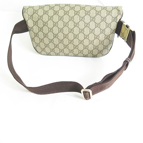 GUCCI グッチ　GGスプリーム　ウエストバッグ　233269・520981 グッチ 233269 520981 GGスプリーム ベルトバッグ PVC ネイビー 買取実績