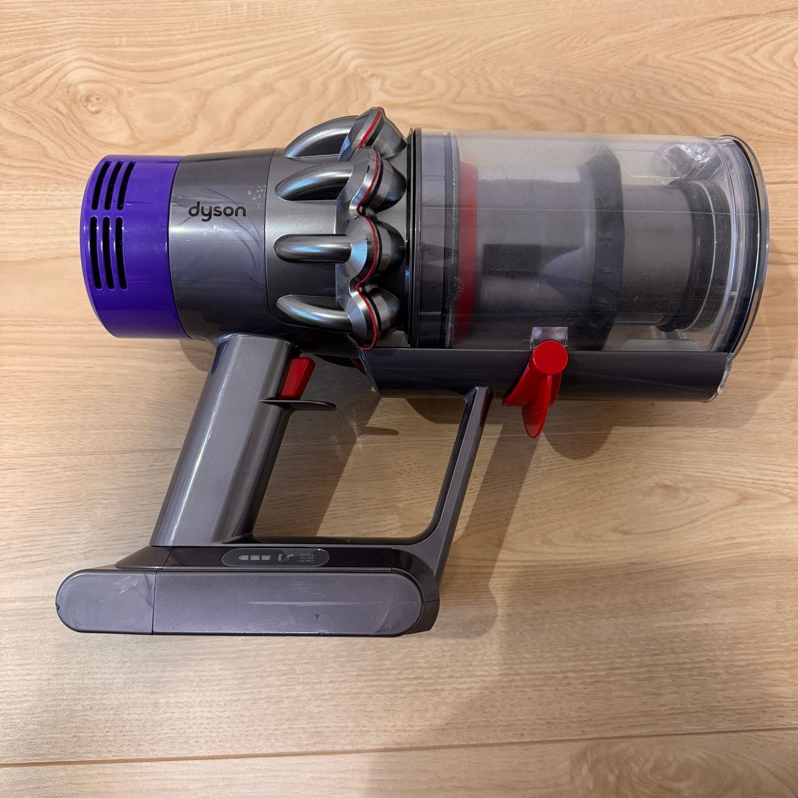 ☆動作確認済み dyson ダイソン サイクロンV10 fluffy SV12コードレス