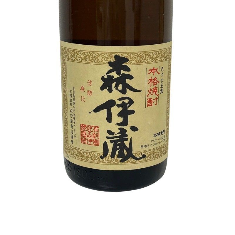 森伊蔵 1800ml 森伊蔵酒造｜公式サイト