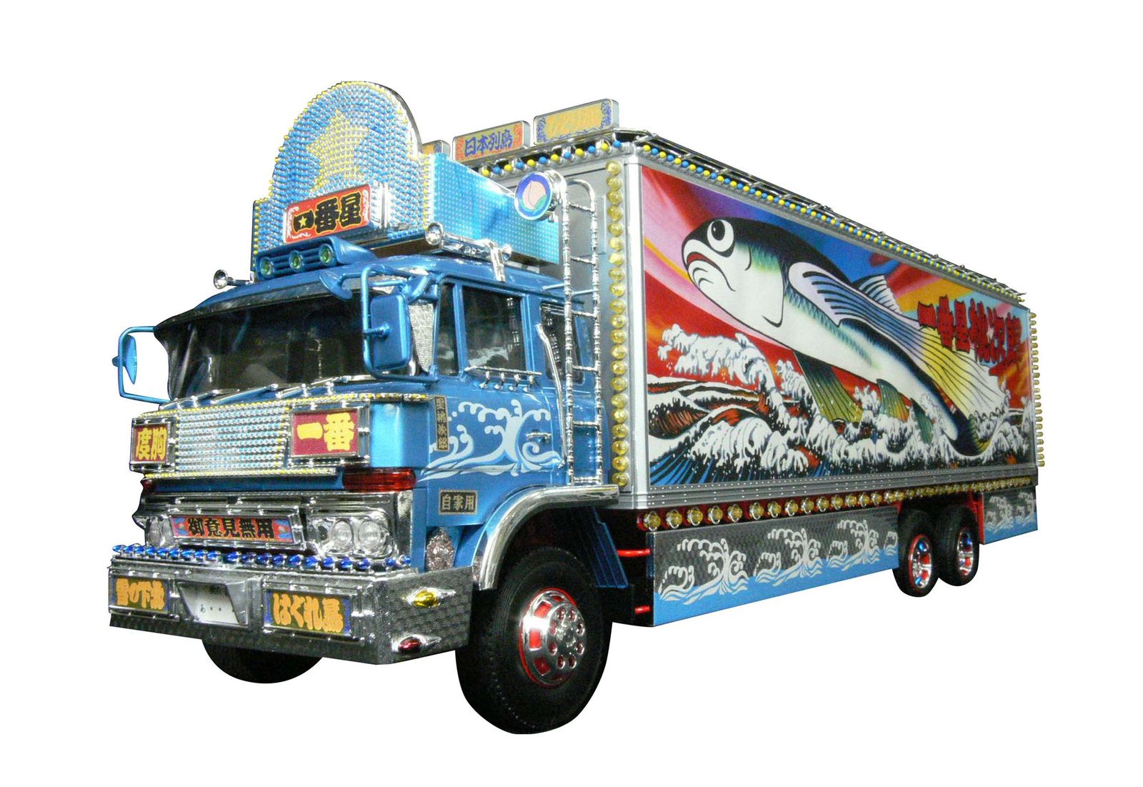 青島文化教材社 1|32 トラック野郎 No.02 一番星 熱風5000キロ No.2 一番星 熱風5000キロ