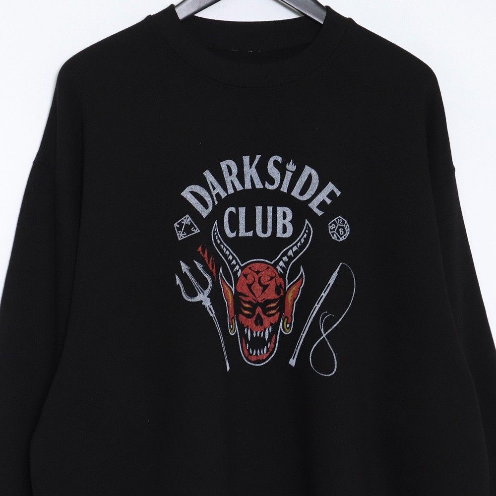 未使用 ESSAY BLACK SWEAT DARKSIDE CLUB ONE SIZE