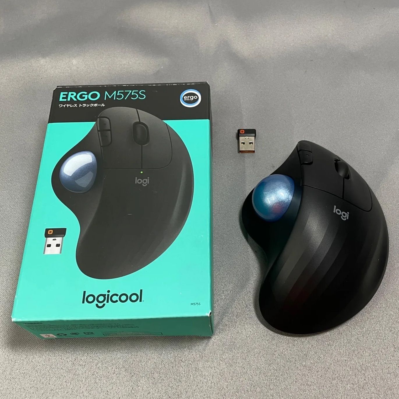 Logicool ERGO M575S ワイヤレス トラックボール【中古】