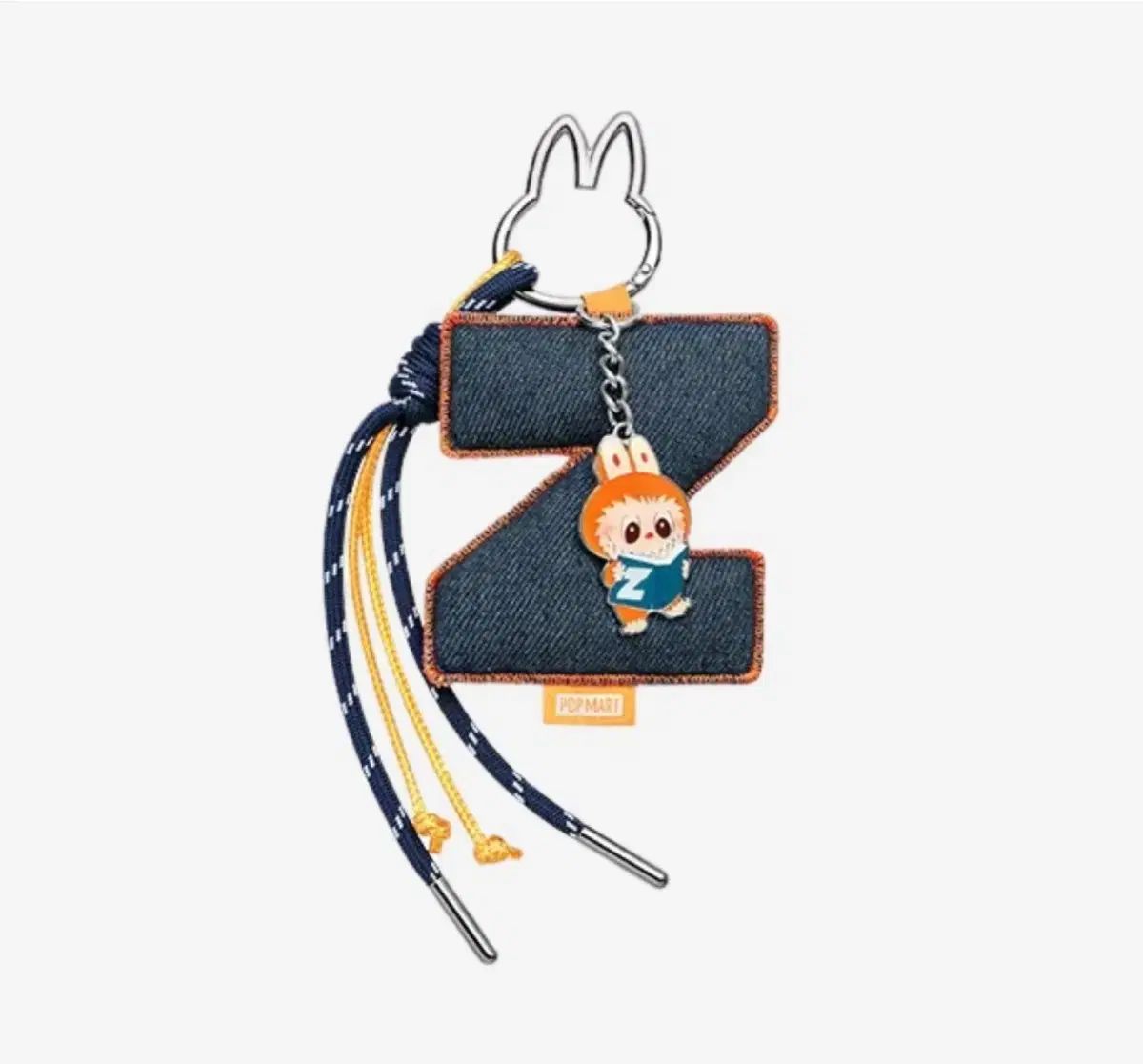 ラブブ アルファベット キーリング z 出品 ポップマート