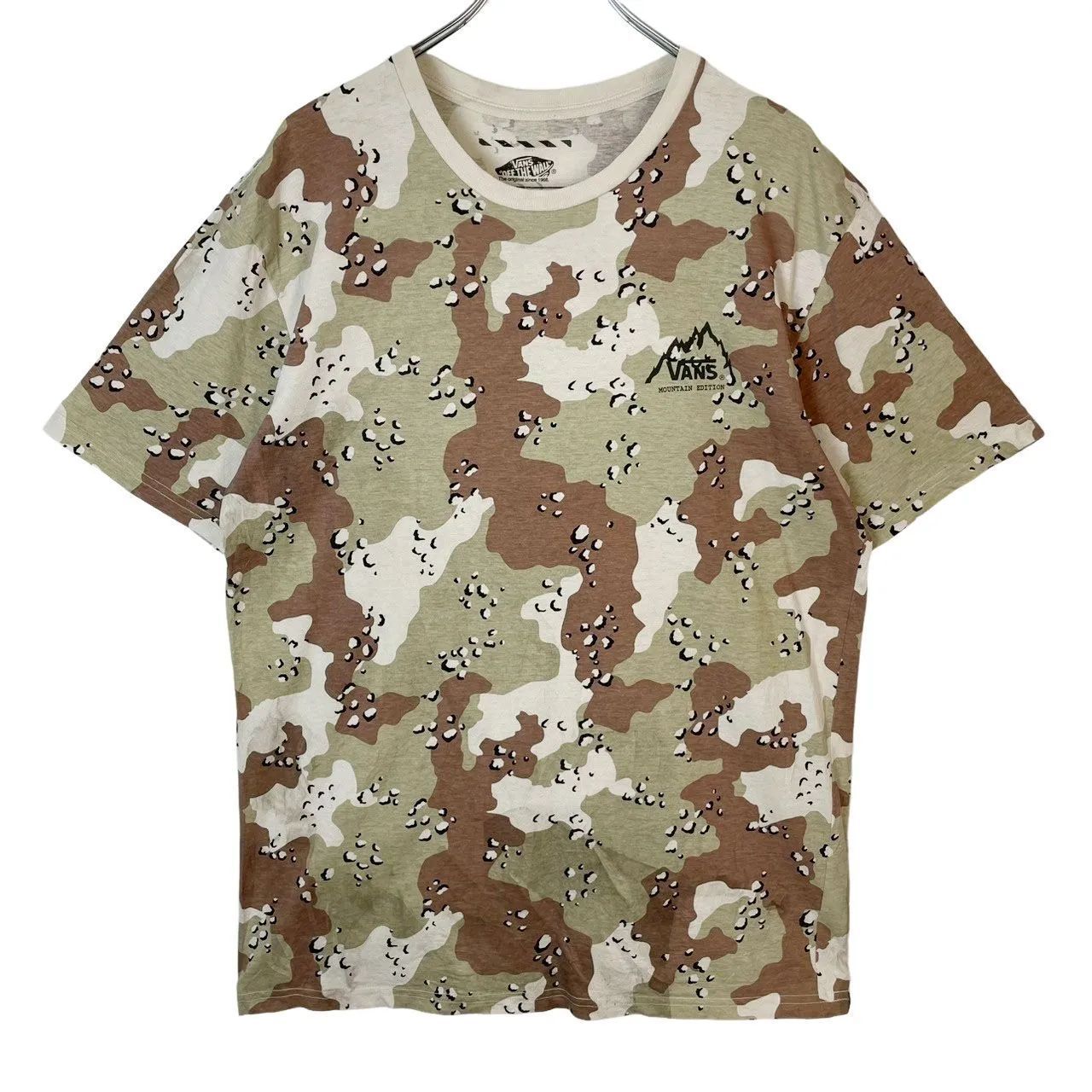 ヴァンズVans半袖TシャツカモフラージュTシャツ迷彩チョコチップカモ