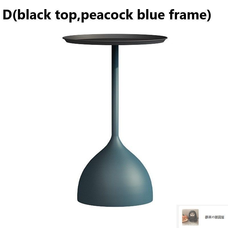 サイドテーブル シンプル エレガント ツートン おしゃれ かわいい インテリア 北欧 コーヒーテーブル ナイトテーブル ブラック5-106