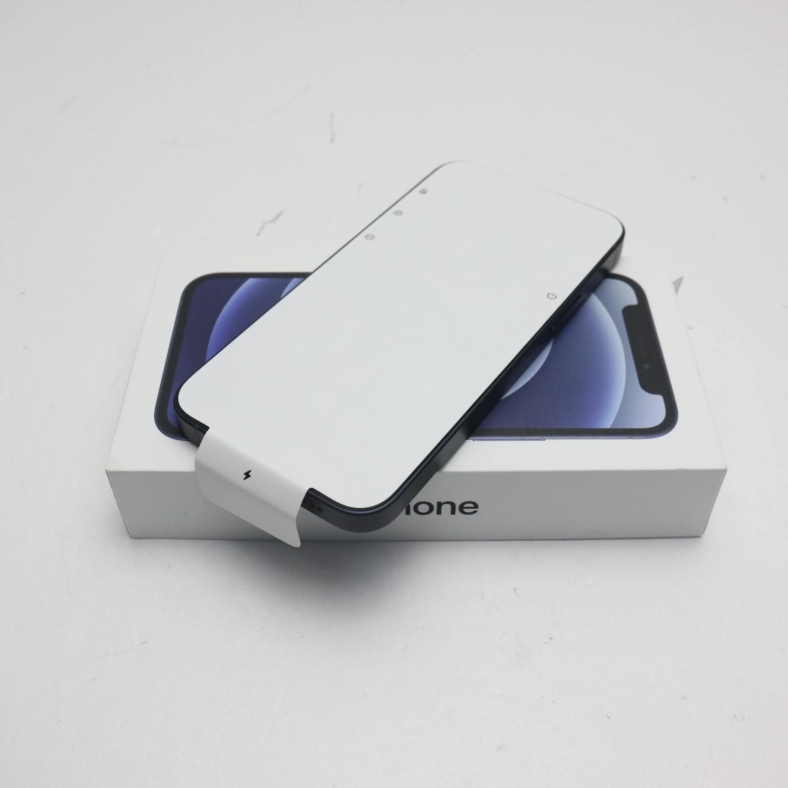 【新品未使用・即日発送】iPhone12 mini SIMフリーブラック　au ムスビー｜新品未使用 SIMフリー iPhone12 mini 64GB ブルー