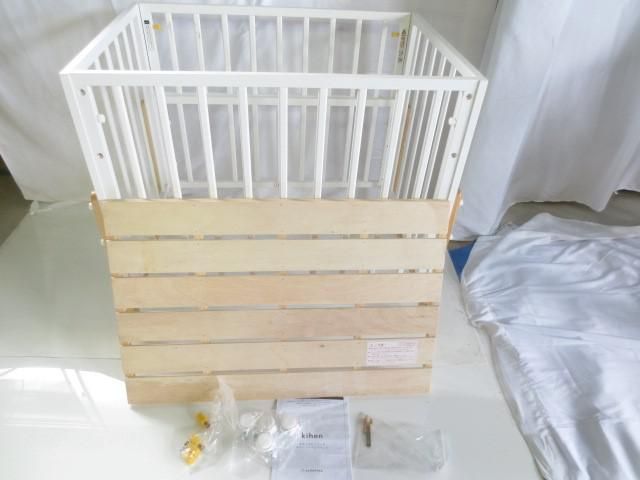 202  ベビー用品 寝具 大和屋 ベビーベッド キホン ミニベビーベッド カラー ホワイト