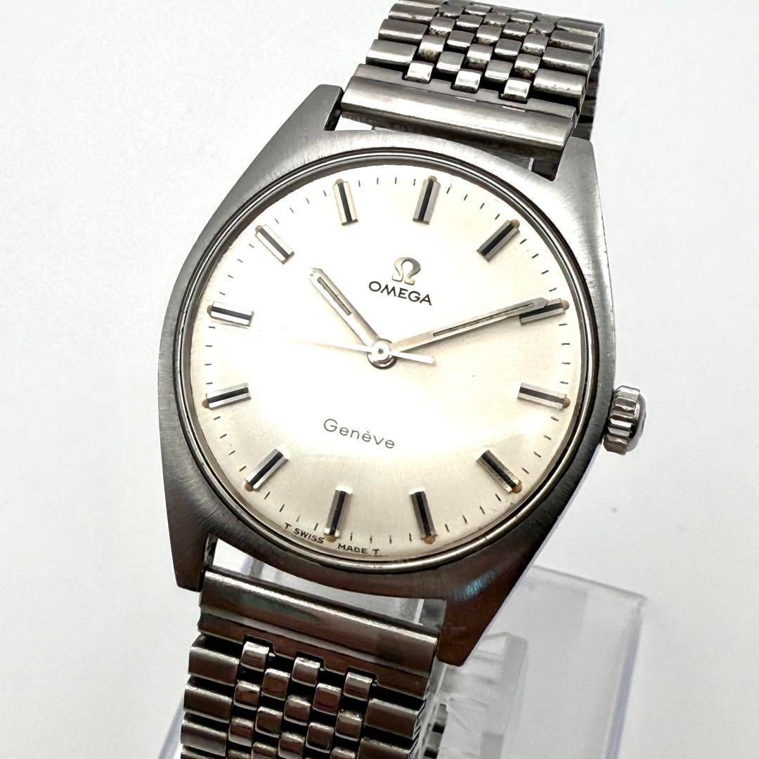 A042 ヴィンテージ OMEGA Geneve オメガ ジュネーブ 手巻き機械式 メンズウォッチ
