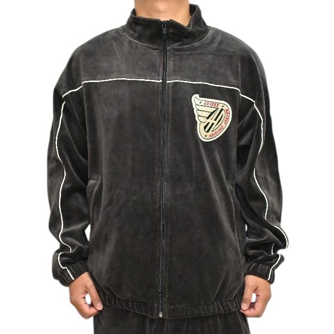 AVIREX アヴィレックス 783-5230024 ベロア ラグランスリーブ スタンド