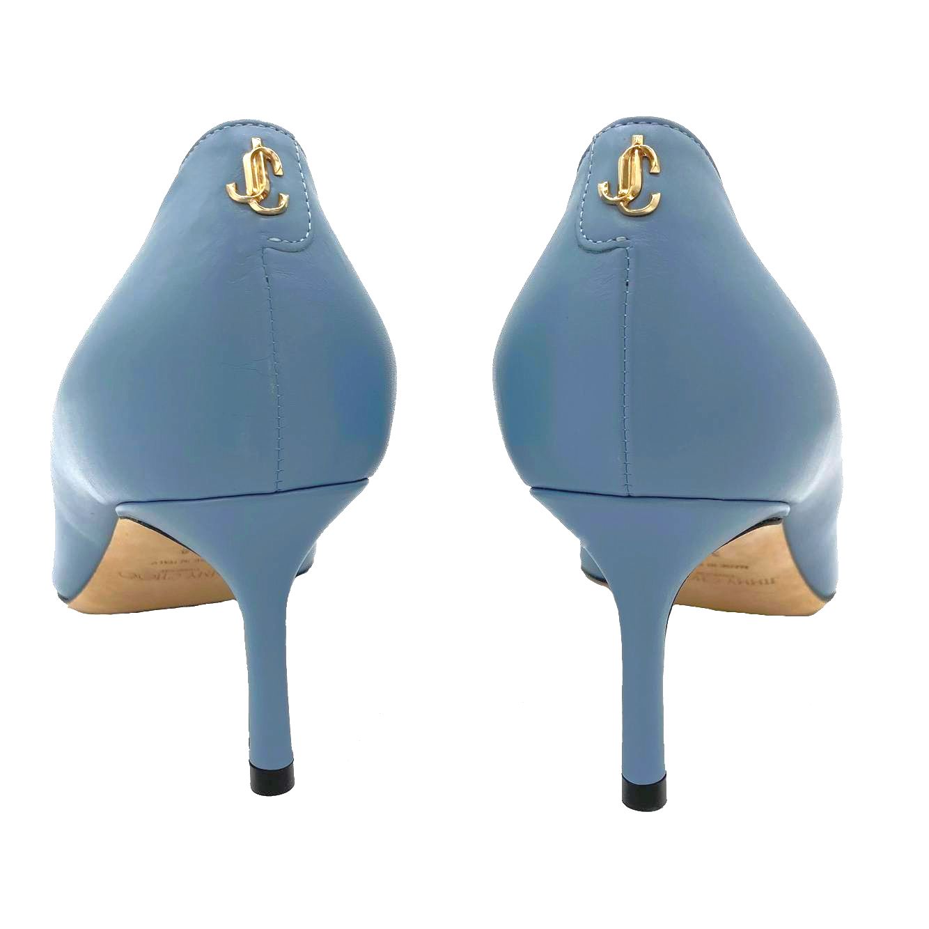 Jimmy Choo ジミーチュウ 水色 パンプス ジミーチュウ JIMMY CHOO