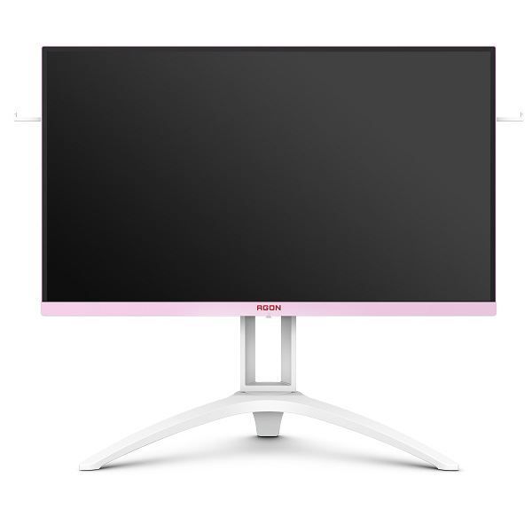 P４倍 7/11は楽天勝利でさらにPアップ】 AOC 27型/1920×1080/HDMI D-Sub DisplayPort /ホワイト＆ピンク AG273FXR/11