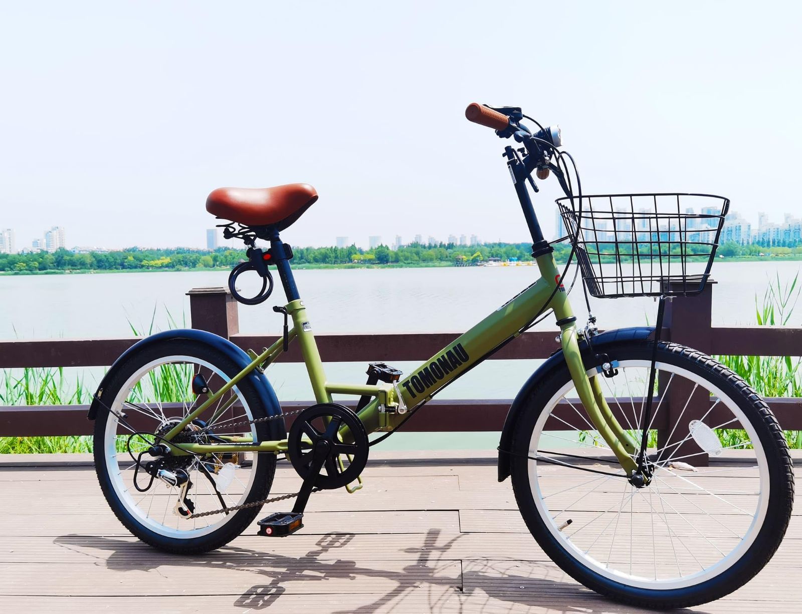 TOMONAU 折り畳み自転車 折りたたみ自転車 20インチ シマノ6段変速