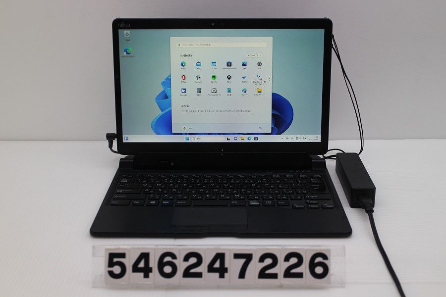 富士通 ARROWS Tab Q738/SB Core i5 8350U 1.7GHz/8GB/256GB(SSD)/13.3W/FHD(1920x1080) タッチパネル/Win11 【546247226】