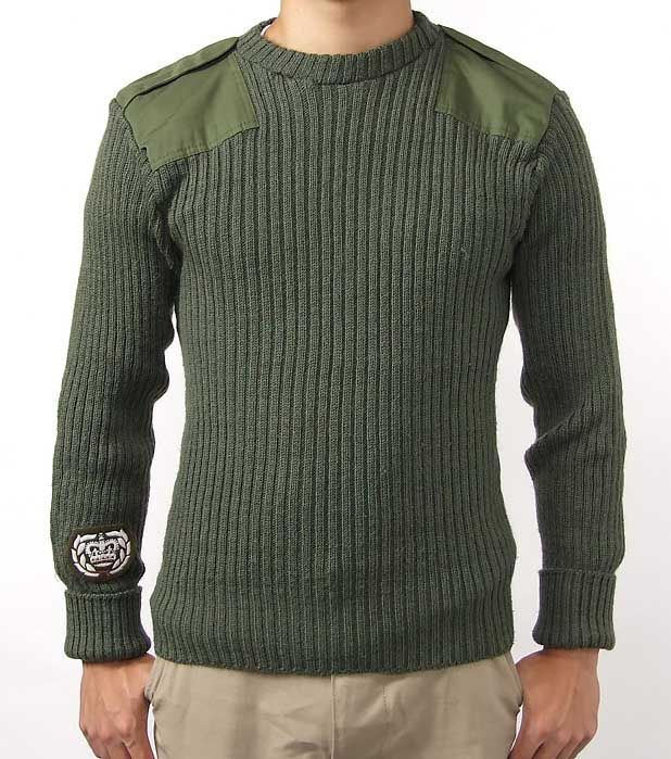 イギリス軍 OD ワッペン付 コマンドセーター（USED）S11UW - メルカリ