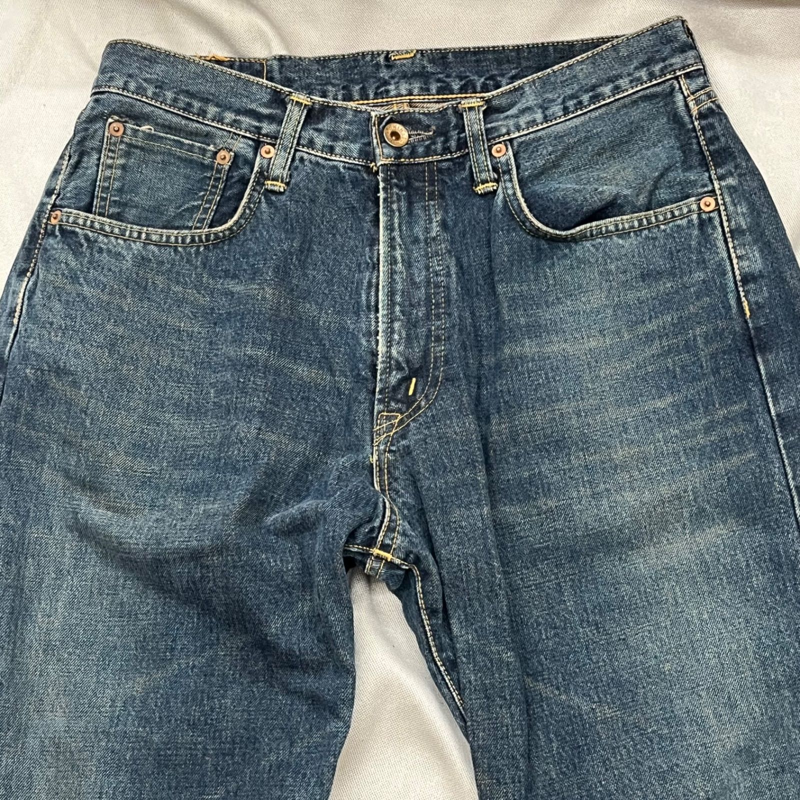 EDWIN 505 エドウィン 赤耳セルビッチ ストレート デニム ジーンズ 