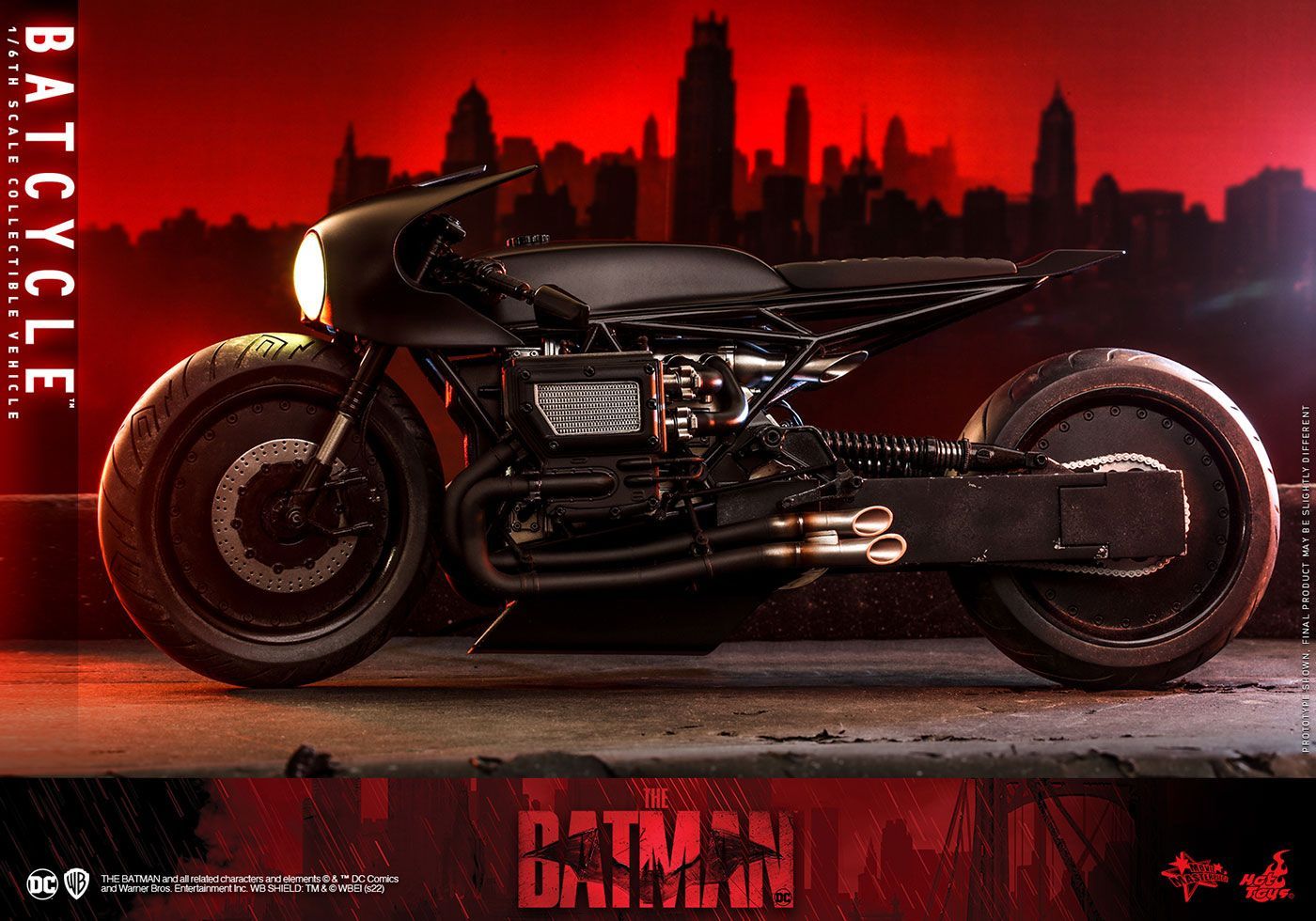 ホットトイズ MMS642 BATMAN ザ・バットマン－1/6バットサイクル