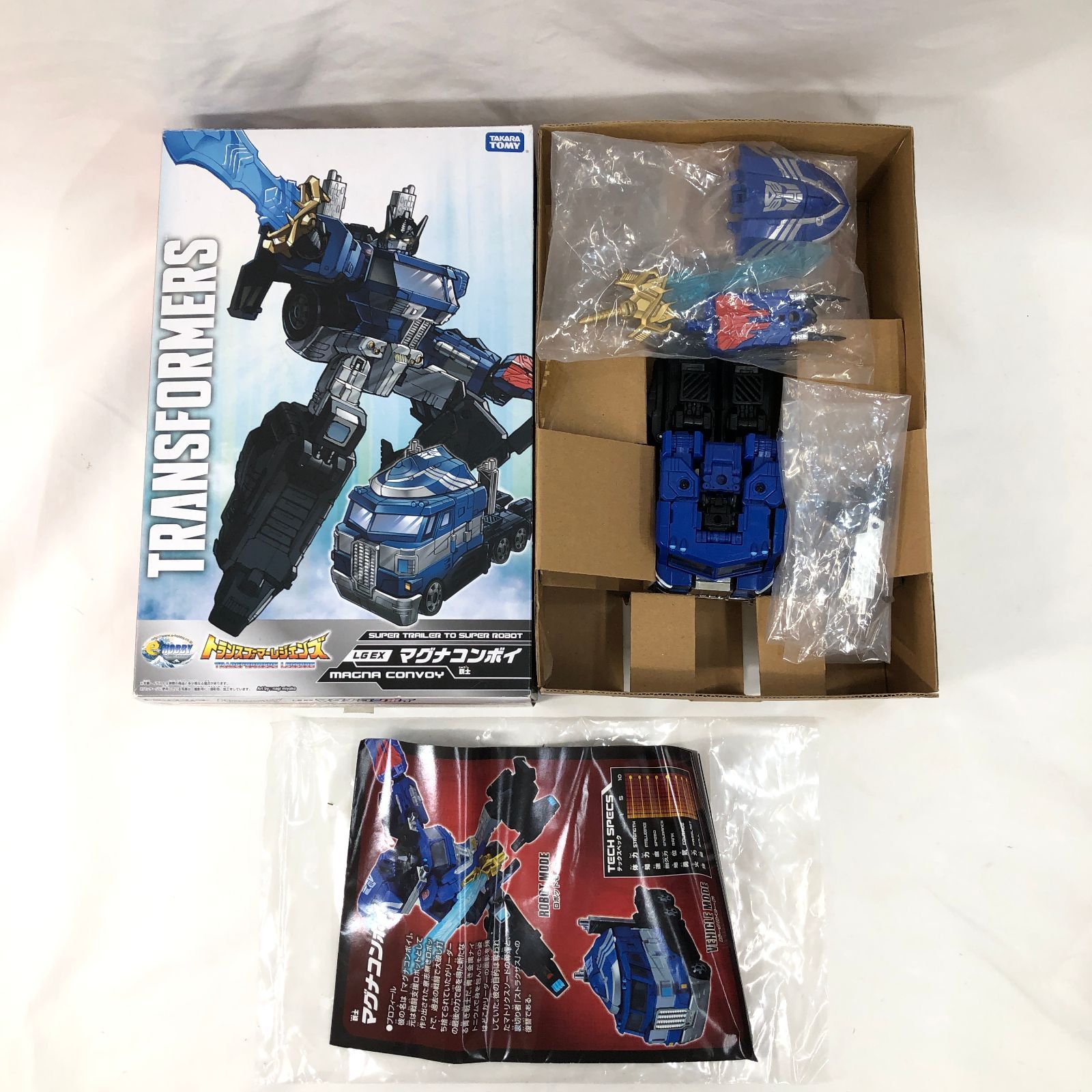 トランスフォーマー レジェンズ LG EX マグナコンボイ e-hobby TAKARATOMY