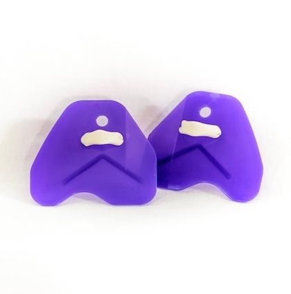 【新品】テキスイ　ポインター　ソフトタイプ　フィンガーパドル　MサイズCパープル