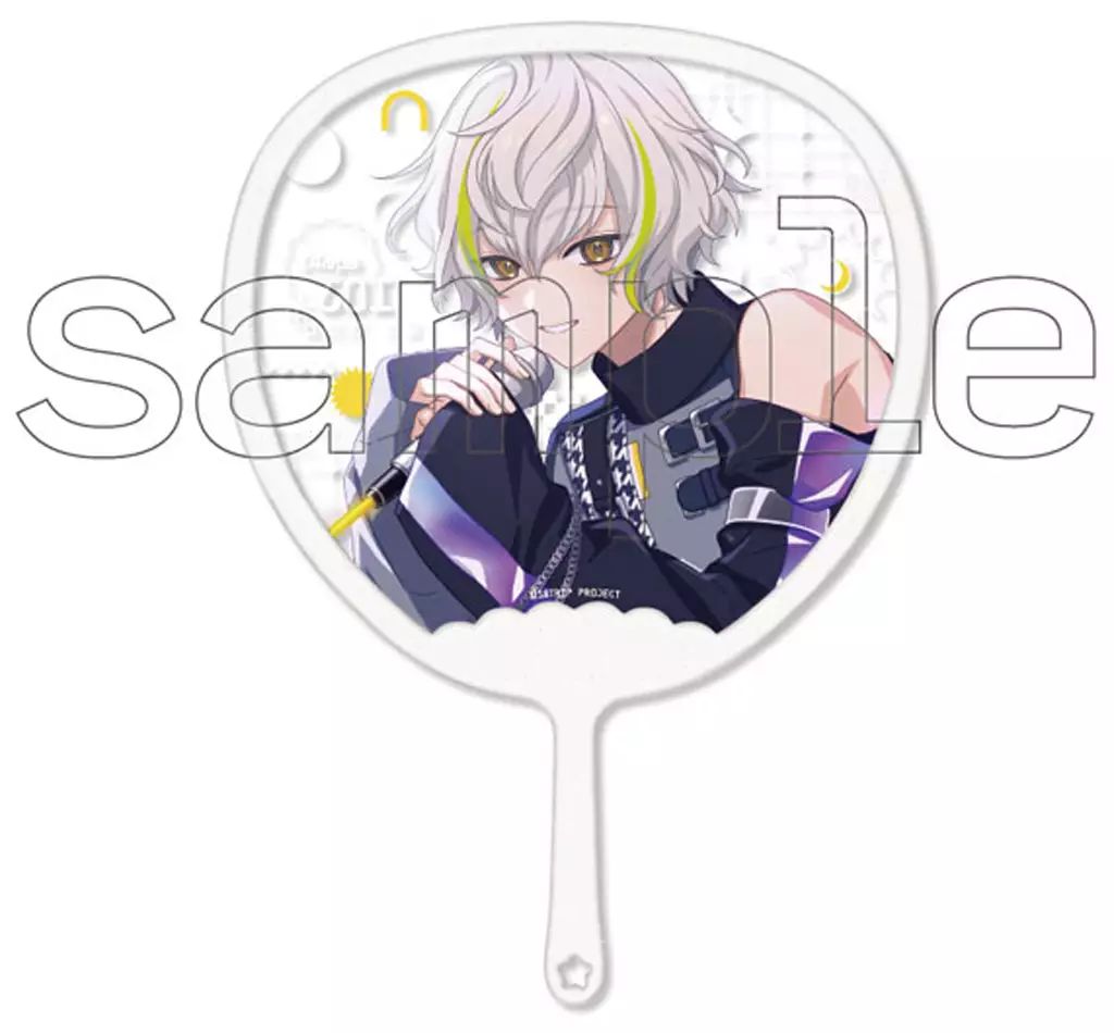 うちわ7 中古】うちわ 7.白光糖衣 フレフレスケルトンうちわDX Vol.2