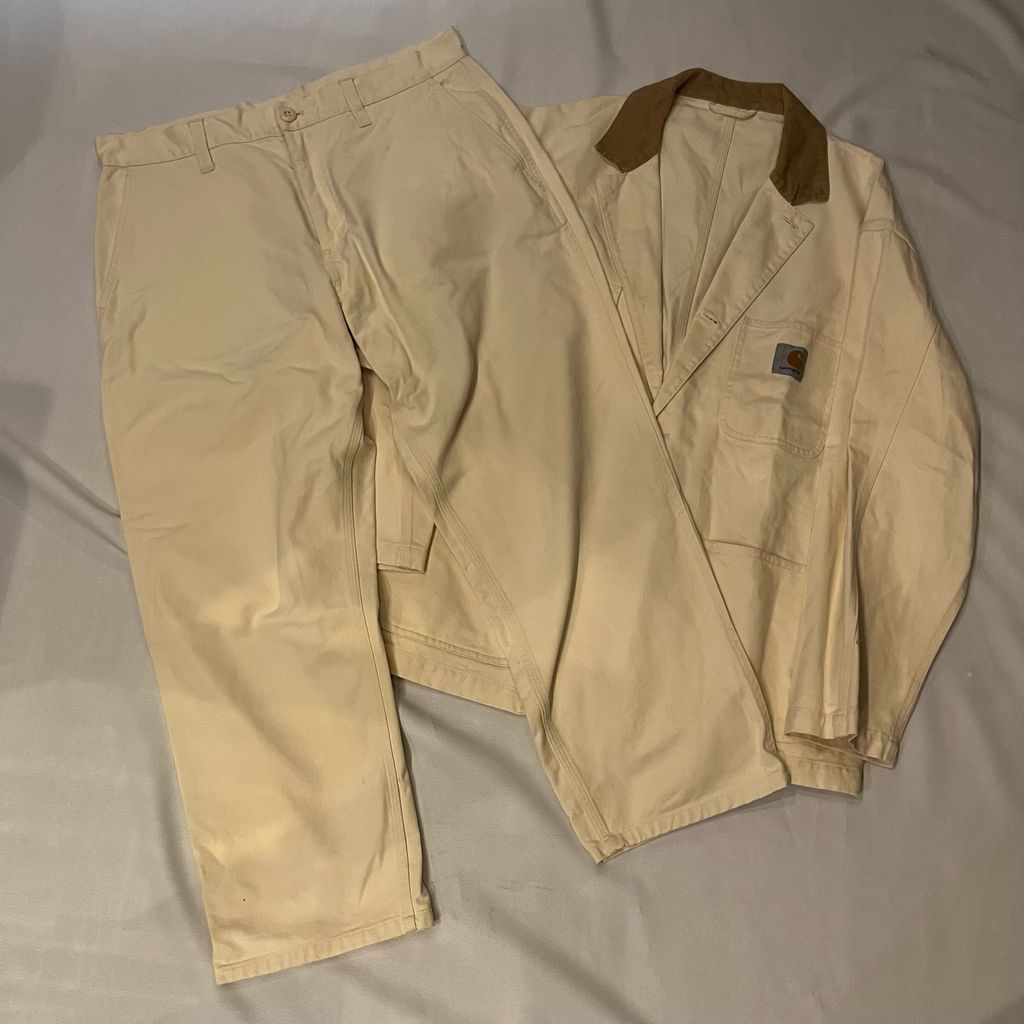 Carhartt カーハート 野村訓一 Set Up セットアップ アイボリー sizeL 代官山A06