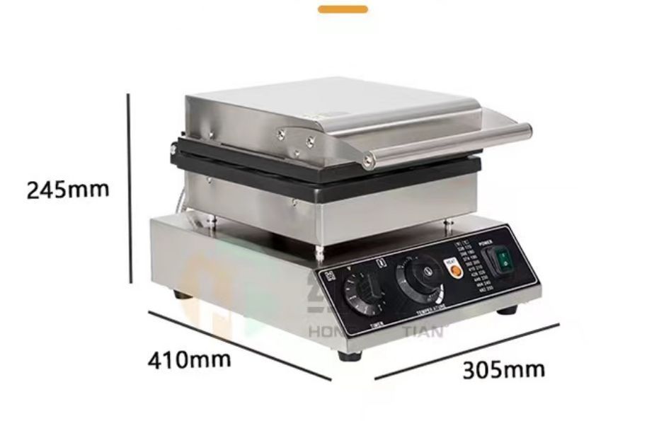 人気推薦◆業務用丸型ワッフルメーカー 16個ノンスティック電気ワッフルメーカー ステンレススチール 温度と時間制御 ハート型のベルギーワッフルメーカー レストラン スナックバー