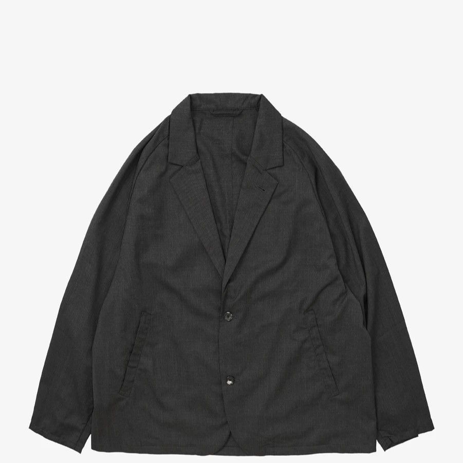 Sillage シアージ veste two button anthracite twill ヴェスト
