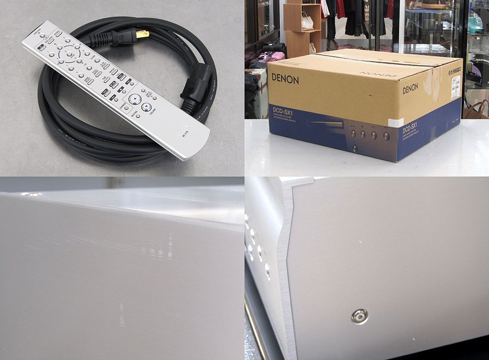  DENON デノン SACDプレーヤー DCD SX 1 スーパーオーディオCD シルバー CD SACDプレーヤー プレーヤー
