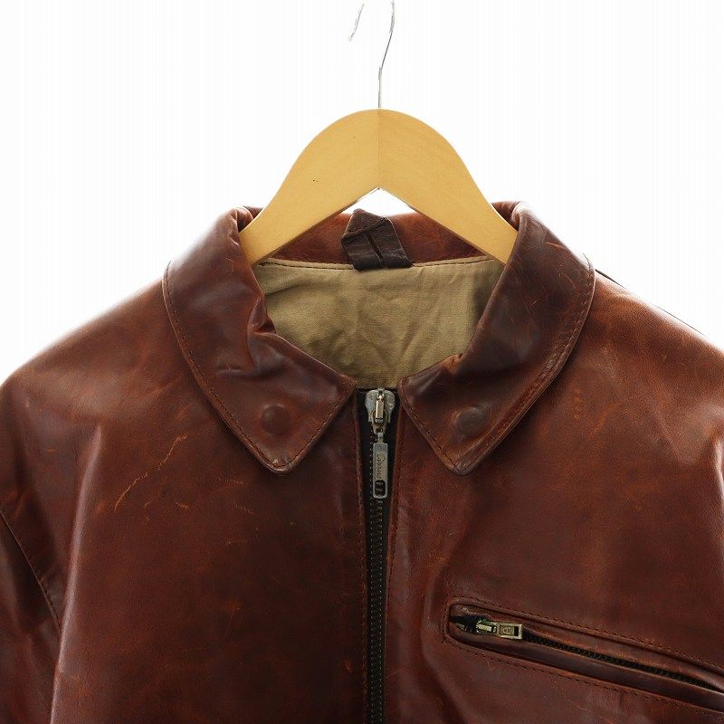 cirrus シーラス レザージャケット 革ジャン ホースレザー 馬革