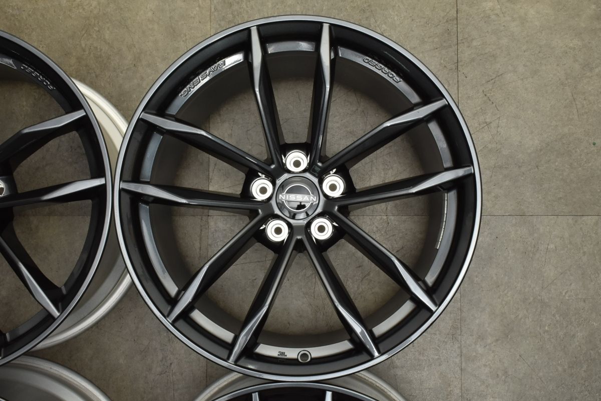 レイズ製 鍛造品 ニッサン RZ34 フェアレディZ 純正 19in 9.5J 40 10J 30 PCD114.3 4本セット FORGED RAYS Z34 V37 スカイライン WWW_NOITHATQUANGTHANH_NET