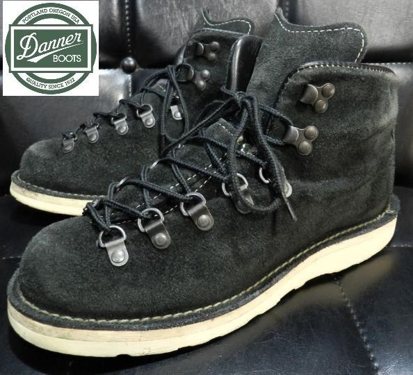 DANNER ダナー マウンテンライト 30910X 黒スエード 8EE メンズ