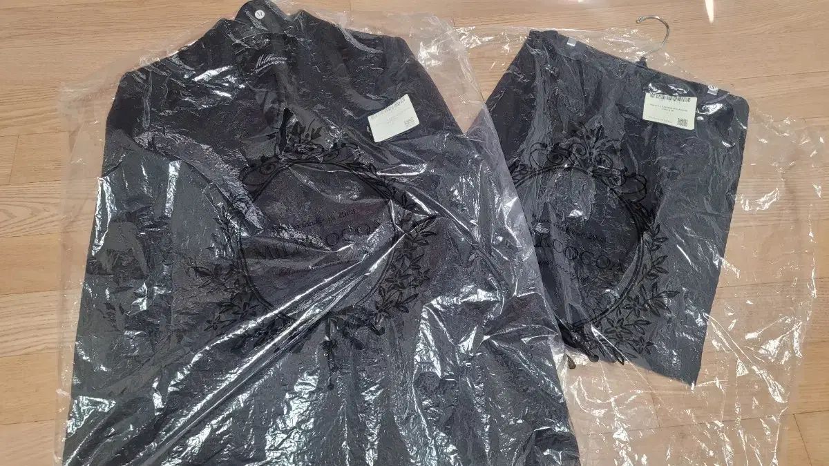 10 1 5 のみ milkcocoa ミルクココア 黒 ツイード セットアップ ジャケット 会議用 スカート