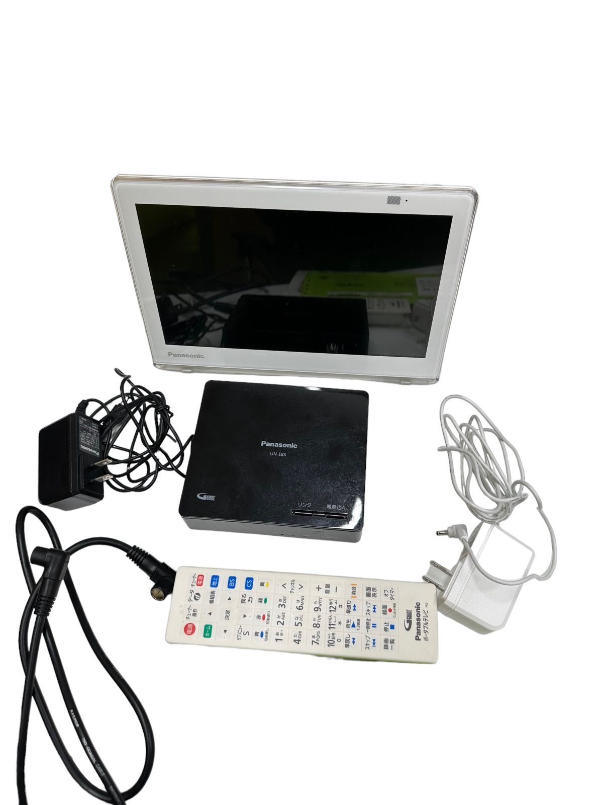 美品】Panasonic プライベート・ビエラ UN-10CE8-W 防水 VIERA (AYA