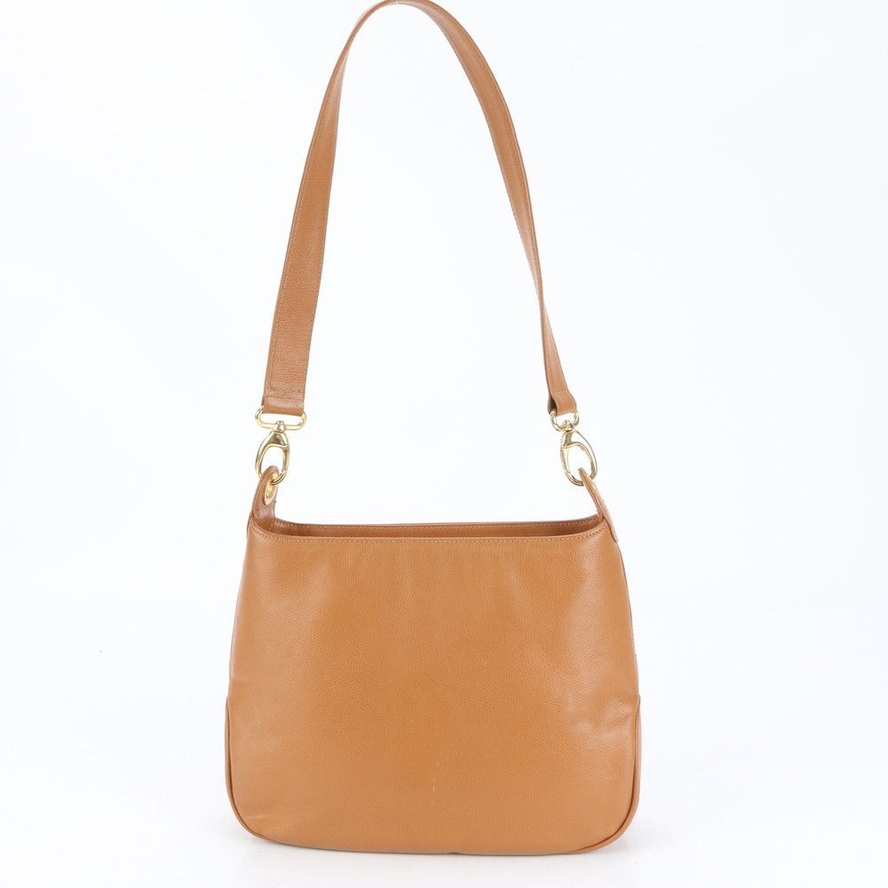 美品 ハイクラス イタリア製 レザー ショルダーバッグ 肩掛け ワン  