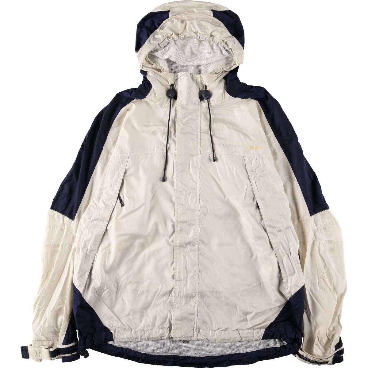 古着 90年代 ラルフローレン Ralph Lauren POLO SPORT ポロスポーツ リップストップ ナイロンパーカー メンズXL相当|eaa584608