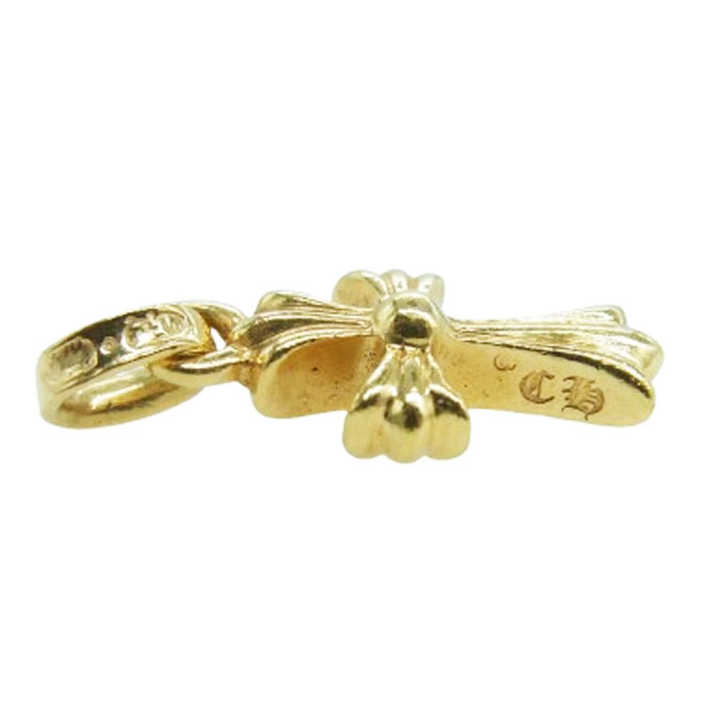  CHROME HEARTS クロムハーツ 原本無 CRS BBY FAT 22 K CHクロス ベイビーファット ペンダントトップ ゴールド系 その他 アクセサリー
