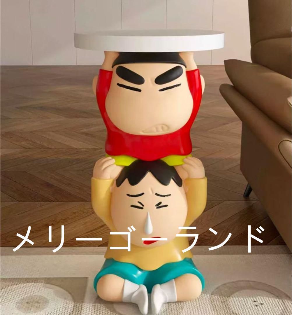 クレヨンしんちゃん ぶりぶりざえもん サイドテーブル 50cm クレヨン