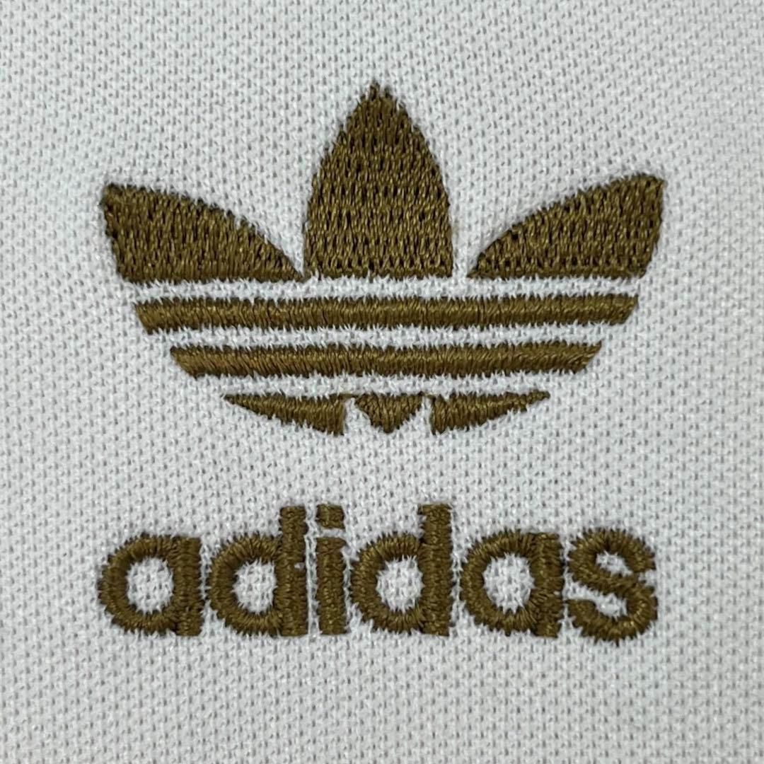 0384_3 adidas トラックジャケット レトロ ブラウン/ホワイト S〜 0384_3 adidas トラックジャケット レトロ ブラウン/ホワイト S
