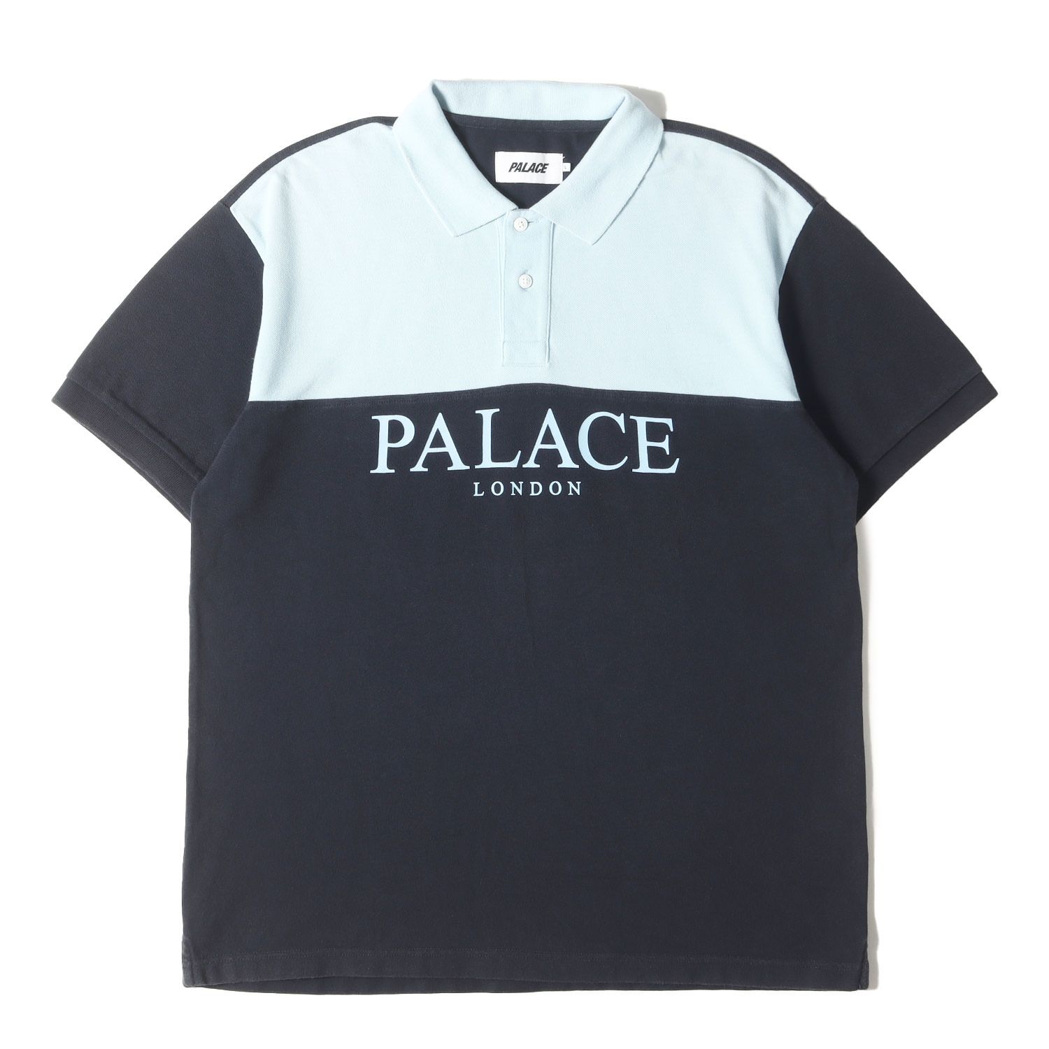 PALACE ポロシャツ　パレス　polo PALACE パレス ポロシャツ サイズ:L / ロゴ バイカラー ポロシャツ