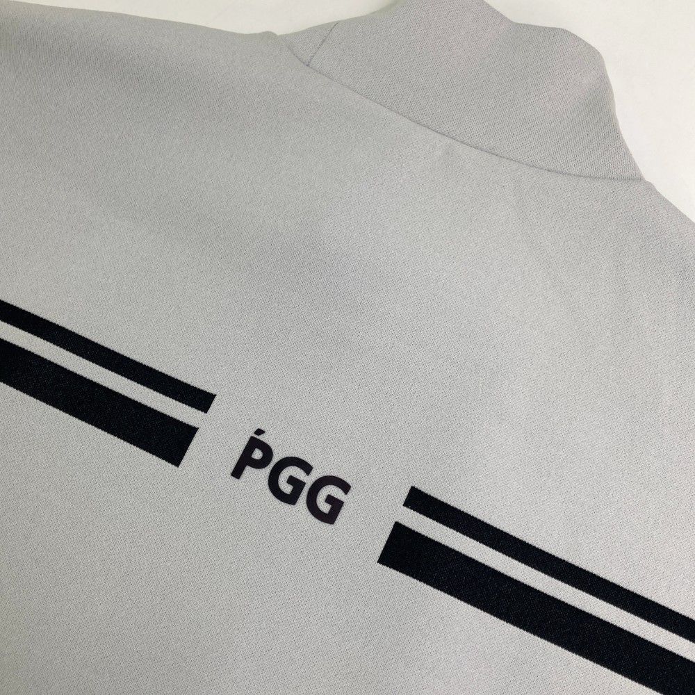 サイズ：6 PGG PEARLY GATES パーリーゲイツ  長袖ハイネックTシャツ  グレー系 [240101427025] ゴルフウェア メンズ ストスト サイズ：6 PGG PEARLY GATES パーリーゲイツ 長袖ハイネックT