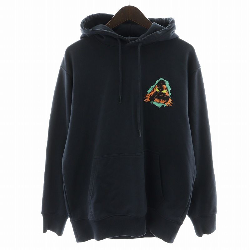 スケートボード PALACE TRI-RIPPER HOOD Navy XL パレス Palace Skateboards スケートボード TRI- RIPPER HOOD パーカー