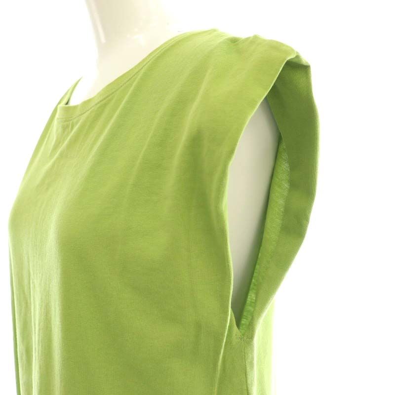 新品 ROSE BUD メッシュ ノースリーブ ワンピース グリーン ロング ⑨ ローズバッド ROSE BUD メッシュニットワンピース 2点セット