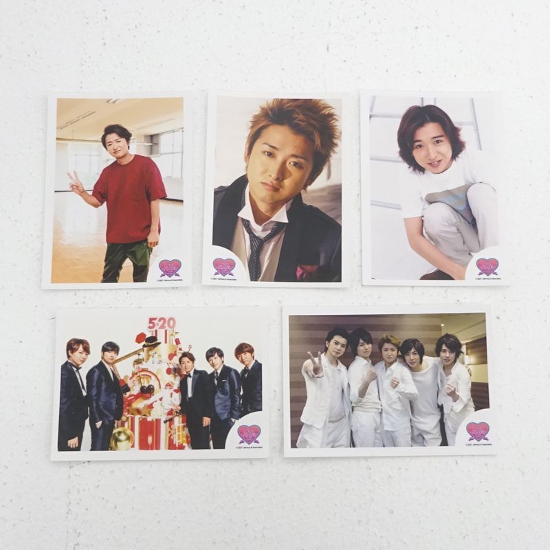 嵐　ミニフォトセット Amazon.co.jp: 嵐 ミニフォトセット 5人セット : おもちゃ