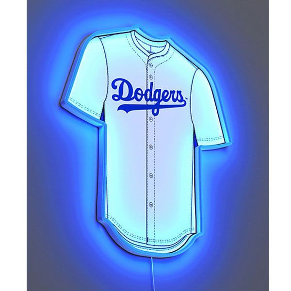 ライト ドジャース  Dogers LEDライト おしゃれ 壁付け リビング 玄関 照明 照明器具 簡単取り付け MLB 野球 おしゃれ YELLOWPOP ユニフォーム