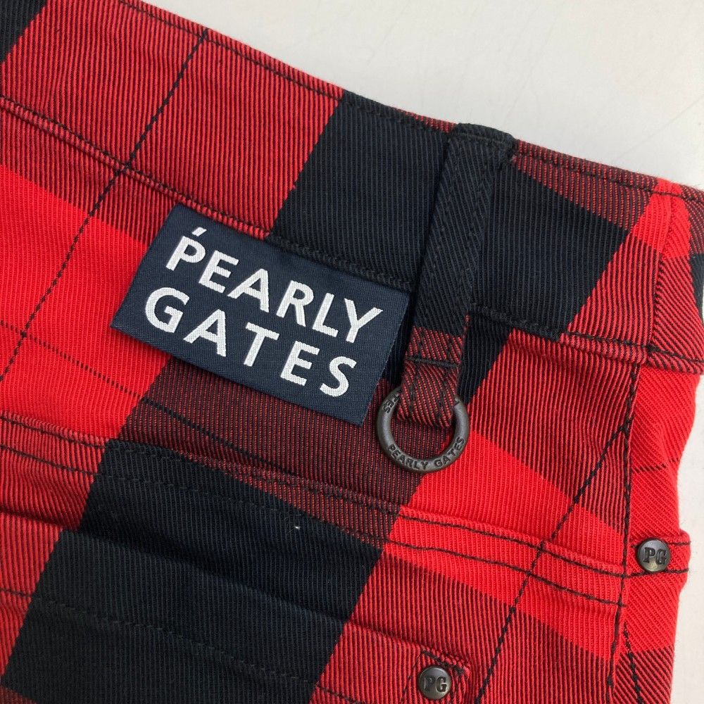 サイズ：0 PEARLY GATES パーリーゲイツ ストレッチスカート チェック